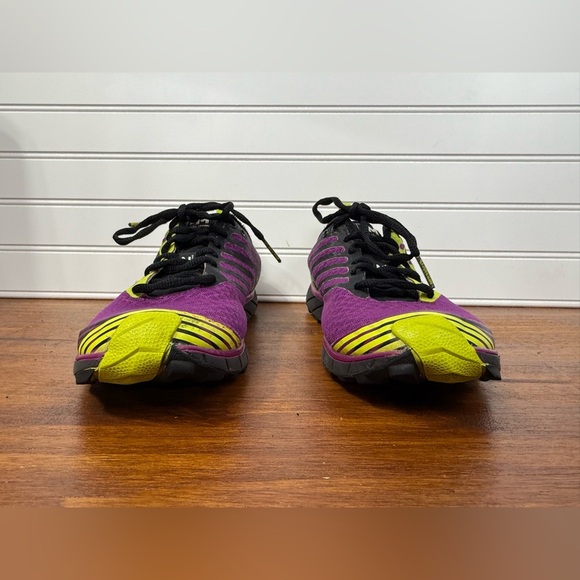 Pearl Izumi women’s Project EM purple, black, green trail running shoes Size 7.5 - Picture 3 of 13